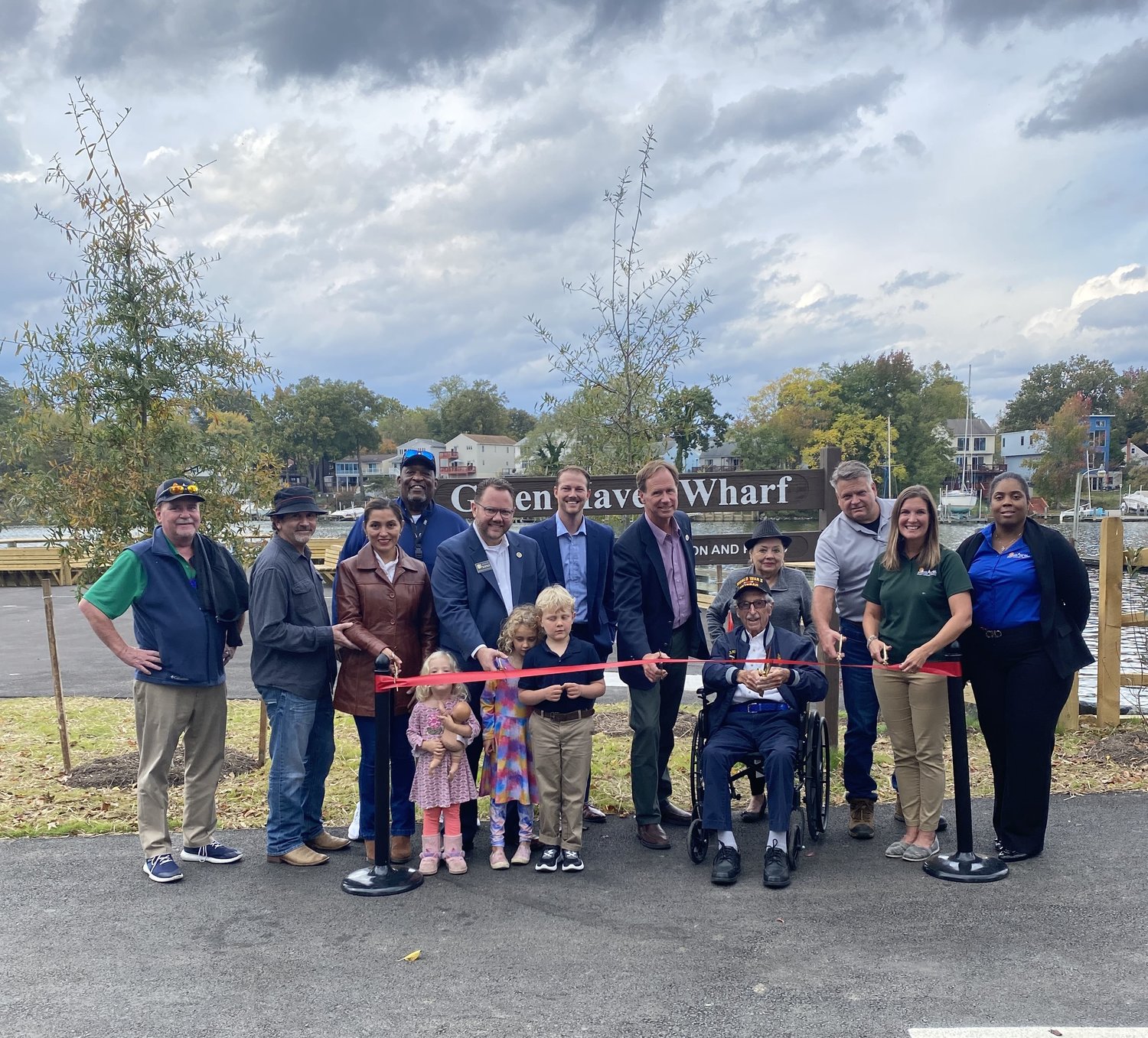 Anne Arundel Recreation And Parks Reopens Renovated Green Haven Wharf